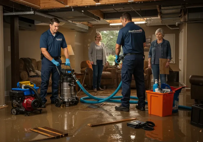 Basement Water Extraction and Removal Techniques process in Johnston County, NC