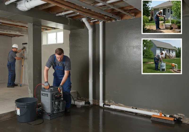 Basement Waterproofing and Flood Prevention process in Johnston County, NC